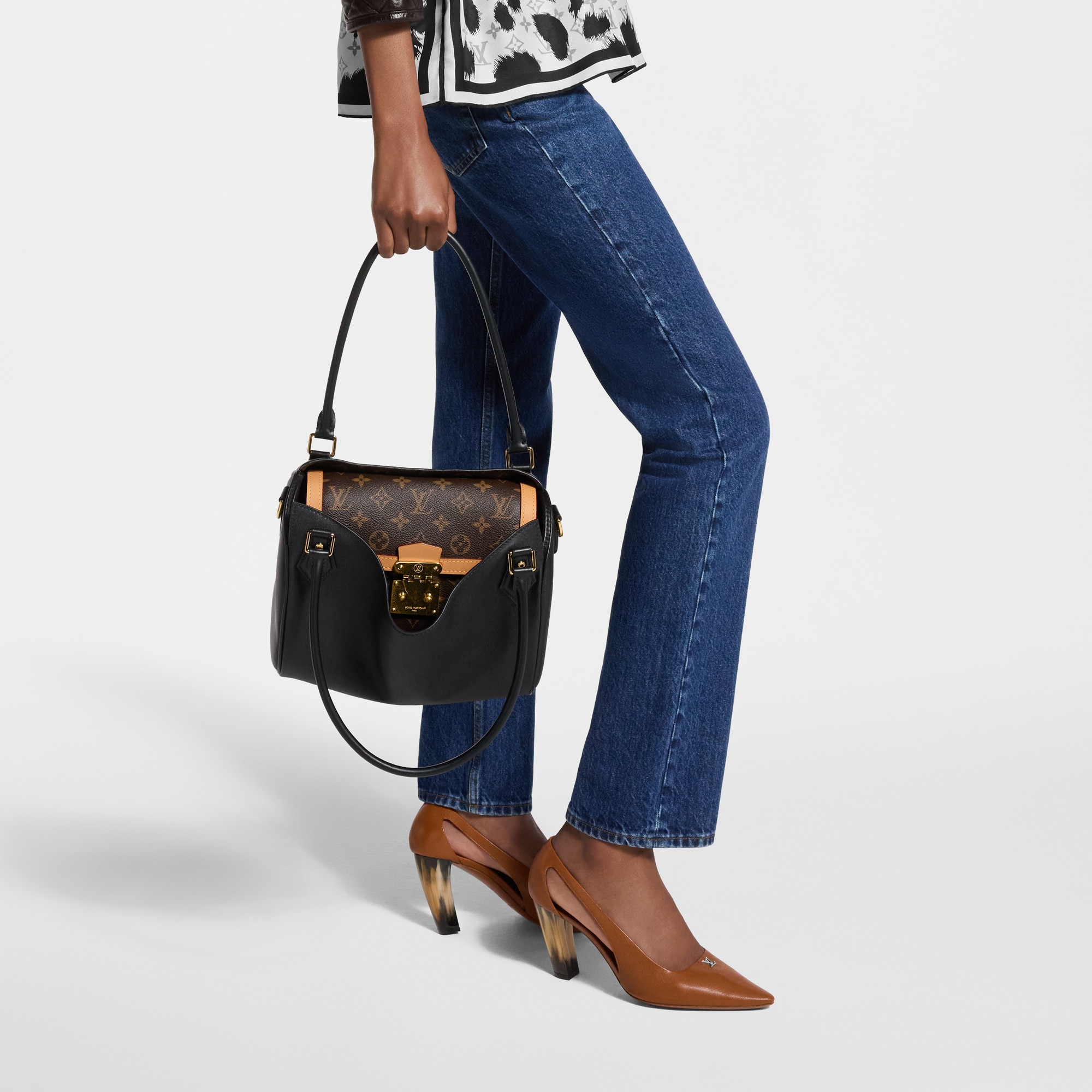 Skyline PM Monogram Empreinte Leather - Women - Handbags | LOUIS